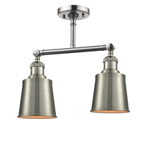 Innovations Lighting 208C-SN-M9 - 2 Light Semi-Flush Mount