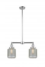 Innovations Lighting 209-PC-G262 - Stanton - 2 Light - 23 inch - Polished Chrome - Stem Hung - Adjustable Island Light