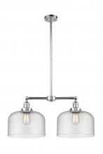 Innovations Lighting 209-PC-G74-L - Bell - 2 Light - 21 inch - Polished Chrome - Stem Hung - Adjustable Island Light