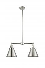 Innovations Lighting 209-PN-M13-PN - Appalachian - 2 Light - 23 inch - Polished Nickel - Stem Hung - Adjustable Island Light