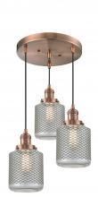 Innovations Lighting 211/3-AC-G262 - Stanton 3 Light Multi-Pendant