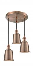 Innovations Lighting 211/3-AC-M9-AC - Addison 3 Light Multi-Pendant