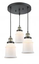 Innovations Lighting 211/3-BAB-G181 - Canton 3 Light Multi-Pendant
