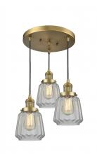 Innovations Lighting 211/3-BB-G142 - Chatham 3 Light Multi-Pendant