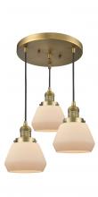 Innovations Lighting 211/3-BB-G171 - Fulton 3 Light Multi-Pendant