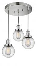 Innovations Lighting 211/3-PN-G204-6 - Beacon Multi-Pendant