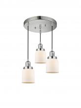 Innovations Lighting 211/3-PN-G51 - Small Bell 3 Light Multi-Pendant