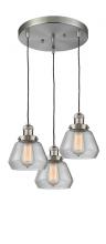 Innovations Lighting 211/3-SN-G172 - Fulton  Light Multi-Pendant