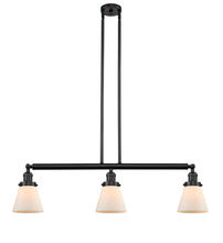 Innovations Lighting 213-OB-G61 - Cone - 3 Light - 39 inch - Oil Rubbed Bronze - Stem Hung - Adjustable Island Light