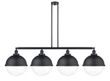 Innovations Lighting 214-BK-HFS-122-BK - Hampden - 4 Light - 58 inch - Matte Black - Stem Hung - Island Light