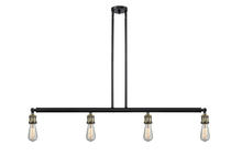 Innovations Lighting 214NH-BAB - Bare Bulb 4 Light Island Light