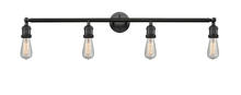 Innovations Lighting 215NH-OB - Bare Bulb 4 Light Bath Vanity Light
