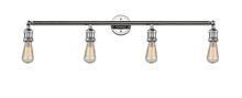 Innovations Lighting 215NH-PC - Bare Bulb 4 Light Bath Vanity Light