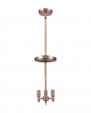 Innovations Lighting 221-3S-AC - Lake Placid - 3 Light - 16 inch - Antique Copper - Pendant