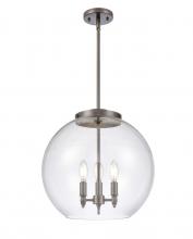 Innovations Lighting 221-3S-OB-G122-16-LED - Athens - 3 Light - 16 inch - Oil Rubbed Bronze - Stem hung - Pendant