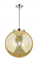 Innovations Lighting 221-3S-PN-G208-16 - Beacon - 3 Light - 16 inch - Polished Nickel - Stem hung - Pendant