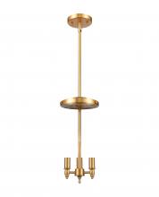 Innovations Lighting 221-3S-SG - Lake Placid - 3 Light - 16 inch - Satin Gold - Pendant