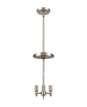 Innovations Lighting 221-3S-SN - Lake Placid - 3 Light - 16 inch - Satin Nickel - Pendant