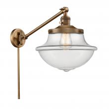 Innovations Lighting 237-BB-G542 - Oxford - 1 Light - 12 inch - Brushed Brass -Adjustable Swing Arm