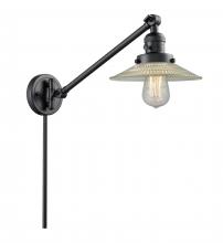 Innovations Lighting 237-BK-G2 - Halophane - 1 Light - 9 inch - Matte Black -Adjustable Swing Arm
