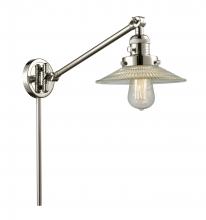 Innovations Lighting 237-PN-G2-LED - Halophane - 1 Light - 9 inch - Polished Nickel -Adjustable Swing Arm