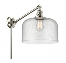 Innovations Lighting 237-PN-G74-L - Bell - 1 Light - 12 inch - Polished Nickel -Adjustable Swing Arm