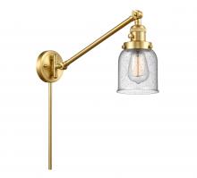 Innovations Lighting 237-SG-G54 - Bell - 1 Light - 8 inch - Satin Gold -Adjustable Swing Arm