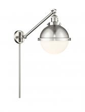 Innovations Lighting 237-SN-HFS-81-SN - Hampden - 1 Light - 9 inch - Brushed Satin Nickel -Adjustable Swing Arm