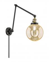 Innovations Lighting 238-BAB-G208-8 - Beacon - 1 Light - 8 inch - Black Antique Brass -Adjustable Swing Arm