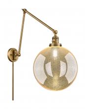 Innovations Lighting 238-BB-G208-12 - Beacon - 1 Light - 12 inch - Brushed Brass -Adjustable Swing Arm
