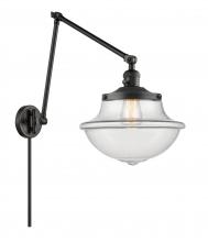 Innovations Lighting 238-BK-G542 - Oxford - 1 Light - 12 inch - Matte Black -Adjustable Swing Arm