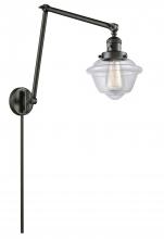 Innovations Lighting 238-OB-G532 - Oxford - 1 Light - 8 inch - Oil Rubbed Bronze -Adjustable Swing Arm