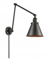 Innovations Lighting 238-OB-M13-OB - Appalachian - 1 Light - 8 inch - Oil Rubbed Bronze -Adjustable Swing Arm