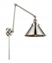 Innovations Lighting 238-PN-M10-PN - Briarcliff - 1 Light - 10 inch - Polished Nickel -Adjustable Swing Arm
