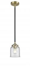 Innovations Lighting 284-1S-BAB-G52 - Bell - 1 Light - 5 inch - Black Antique Brass - Stem hung - Mini Pendant