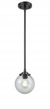 Innovations Lighting 284-1S-OB-G204-6 - Beacon - 1 Light - 6 inch - Oil Rubbed Bronze - Stem hung - Mini Pendant