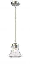 Innovations Lighting 284-1S-SN-G192 - Bellmont - 1 Light - 6 inch - Brushed Satin Nickel - Stem hung - Mini Pendant