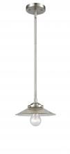 Innovations Lighting 284-1S-SN-G2-LED - Halophane 1 Light Mini Pendant
