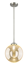 Innovations Lighting 284-1S-SN-G208-10 - Beacon - 1 Light - 10 inch - Brushed Satin Nickel - Stem hung - Mini Pendant
