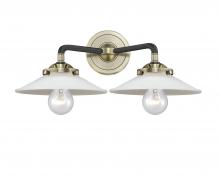 Innovations Lighting 284-2W-BAB-G1 - Halophane 2 Light Bath Vanity Light
