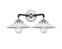 Innovations Lighting 284-2W-BPN-G1-LED - Halophane 2 Light Bath Vanity Light