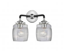 Innovations Lighting 284-2W-BPN-G302-LED - Colton - 2 Light - 14 inch - Black Polished Nickel - Bath Vanity Light