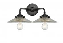 Innovations Lighting 284-2W-OB-G2-LED - Halophane 2 Light Bath Vanity Light