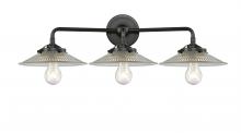 Innovations Lighting 284-3W-OB-G2 - Halophane 3 Light Bath Vanity Light