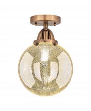 Innovations Lighting 288-1C-AC-G208-8 - Beacon - 1 Light - 8 inch - Antique Copper - Semi-Flush Mount