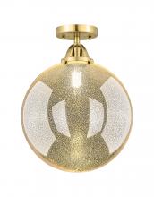 Innovations Lighting 288-1C-SG-G208-12 - Beacon - 1 Light - 12 inch - Satin Gold - Semi-Flush Mount