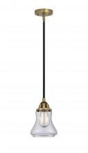 Innovations Lighting 288-1S-BAB-G192 - Bellmont - 1 Light - 6 inch - Black Antique Brass - Stem hung - Mini Pendant