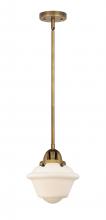 Innovations Lighting 288-1S-BB-G531 - Oxford - 1 Light - 8 inch - Brushed Brass - Stem hung - Mini Pendant