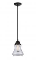 Innovations Lighting 288-1S-BK-G192 - Bellmont - 1 Light - 6 inch - Matte Black - Stem hung - Mini Pendant