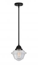 Innovations Lighting 288-1S-BK-G534 - Oxford - 1 Light - 8 inch - Matte Black - Stem hung - Mini Pendant